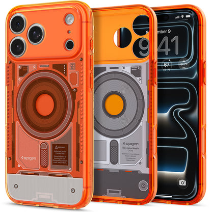 MagSafe Case for Apple iPhone 18 Pro Max / 17 Pro Max, Spigen, Ultra Hybrid C-One, Orange ACS11984