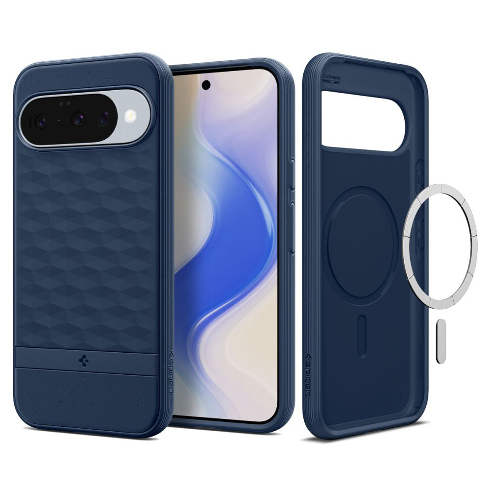 MagSafe Case for Google Pixel 10 Pro / 10, Spigen, Caseology Parallax, Blue