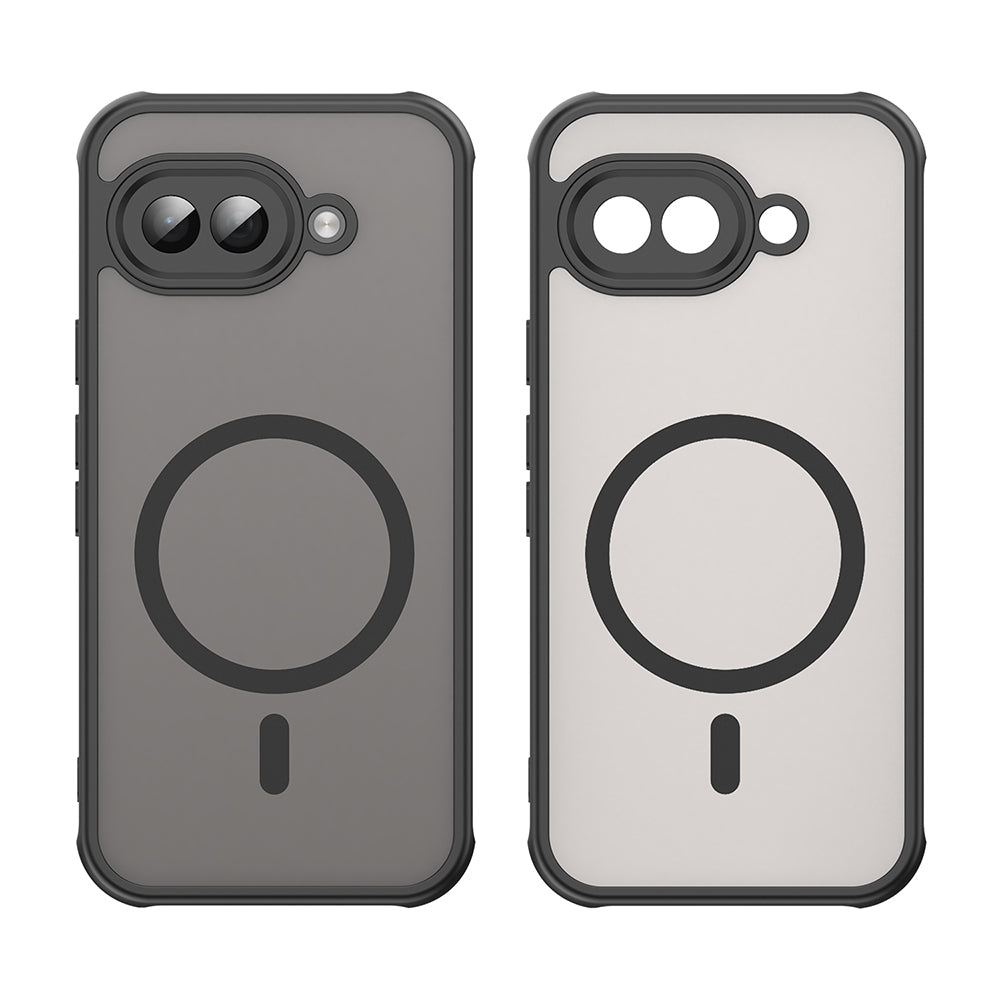 MagSafe Case for Google Pixel 9a, Techsuit, HaloFrost II, Black