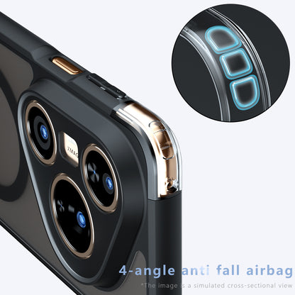 MagSafe Case for Huawei Pura 80 Ultra, Techsuit, PureFrost, Satin Black