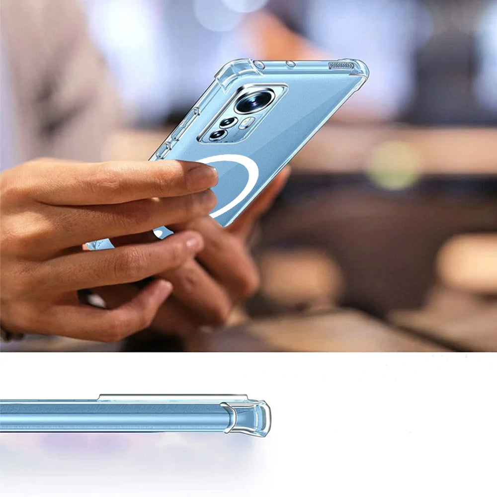 MagSafe Case for Motorola Edge 60 Fusion / Edge 60, Techsuit, Shockproof, Transparent