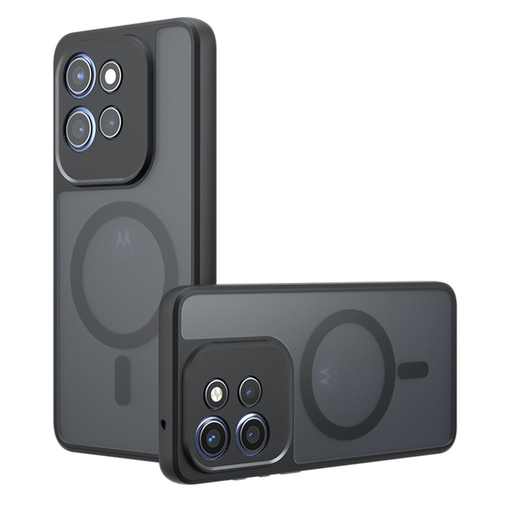MagSafe Case for Motorola Edge 60 Neo / Edge 50 Neo / ThinkPhone 25, Techsuit, PureFrost, Satin Black