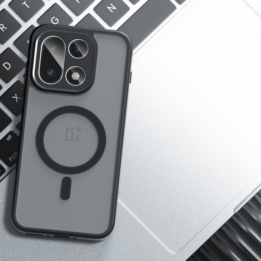 MagSafe Case for OnePlus 15, Techsuit, PureFrost, Satin Black