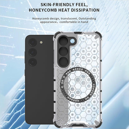 MagSafe Case for Oppo Reno13, Techsuit, HoneyComb Shield, Black