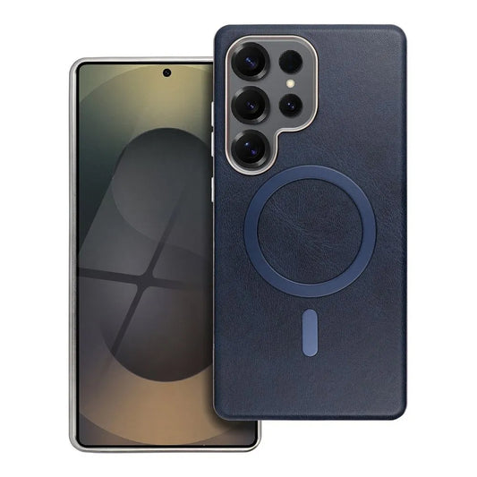 MagSafe Case for Samsung Galaxy A36 A366, OEM, Gentleman Mag, Navy Blue