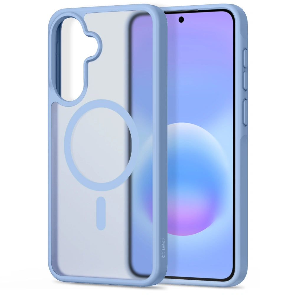 MagSafe Case for Samsung Galaxy A57 5G, Tech-Protect, Magmat, Matte Blue