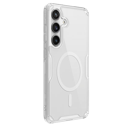 MagSafe Case for Samsung Galaxy S24 S921, Nillkin, Nature Pro, Transparent 