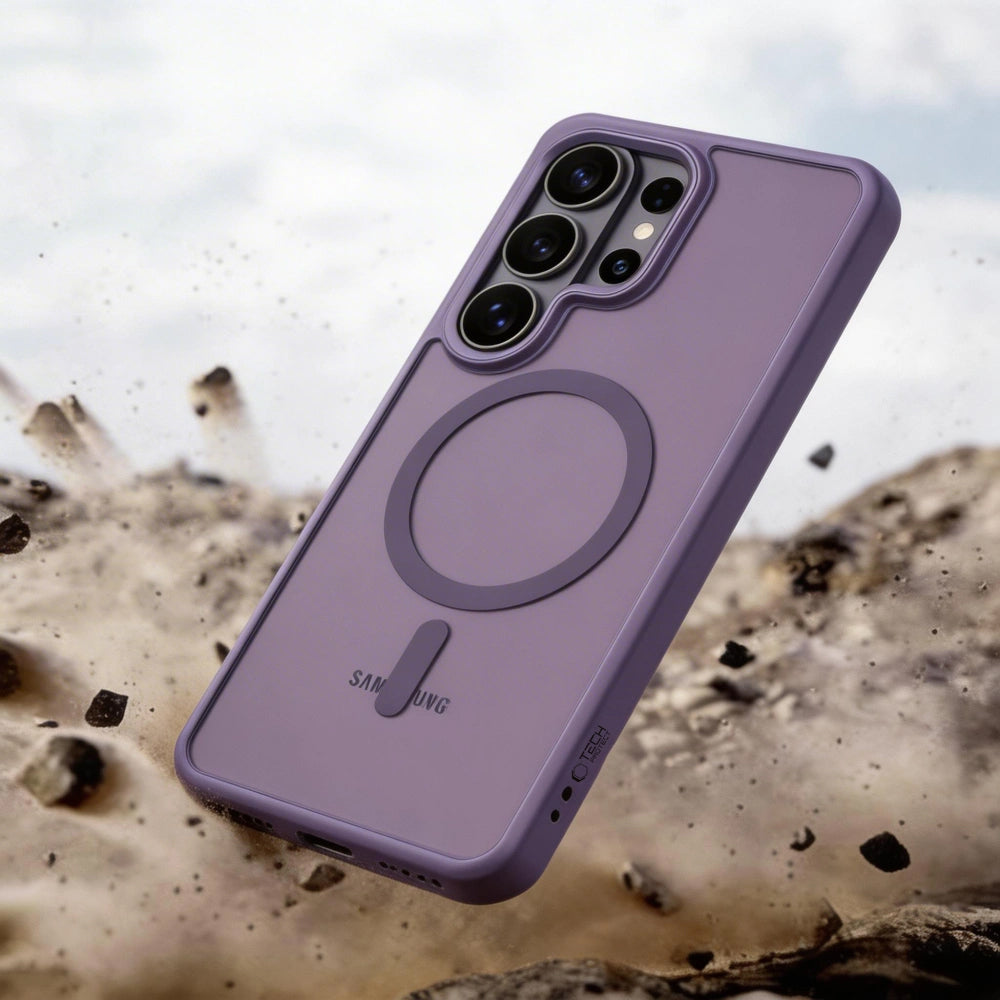 MagSafe Case for Samsung Galaxy S26 Ultra S948, Tech-Protect, Magmat, Matte Purple