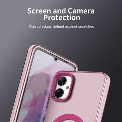 MagSafe Case for Samsung Galaxy A05 A055, Techsuit, CandyCase, Pink