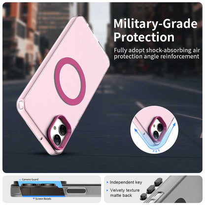 MagSafe Case for Samsung Galaxy A05 A055, Techsuit, CandyCase, Pink