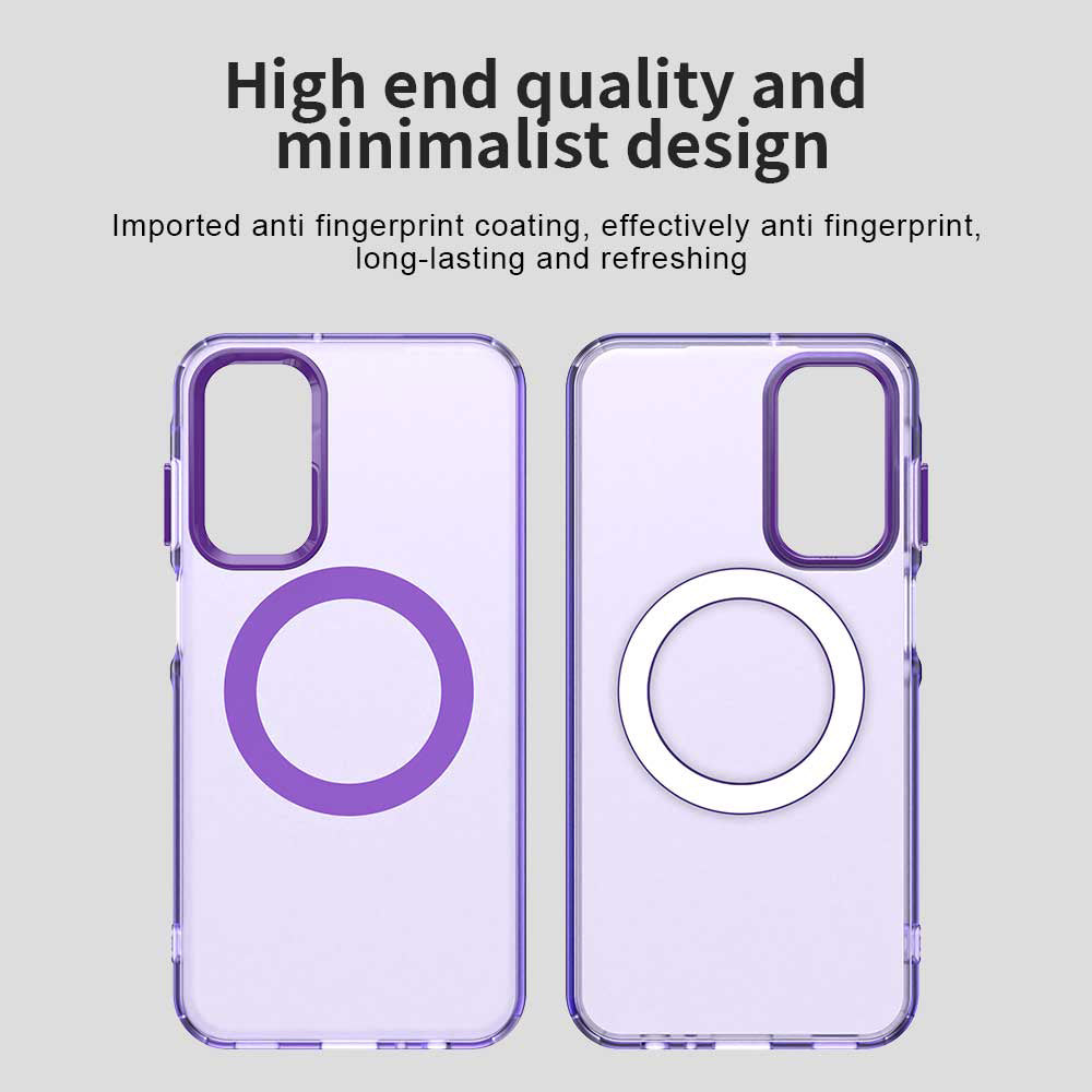 MagSafe Case for Samsung Galaxy A15 5G A156 / A15 A155, Techsuit, CandyCase, Purple