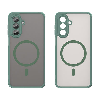 MagSafe Case for Samsung Galaxy A17 5G, Techsuit, HaloFrost II, Green