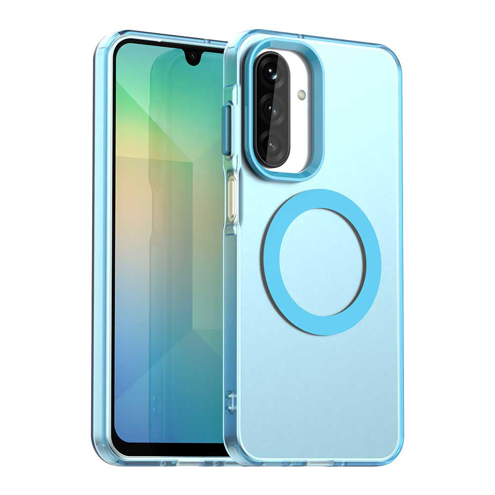 MagSafe Case for Samsung Galaxy A26 A266, Techsuit, CandyCase, Blue