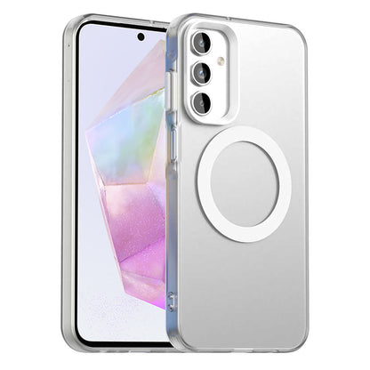 MagSafe Case for Samsung Galaxy A35 5G A356, Techsuit, CandyCase, White
