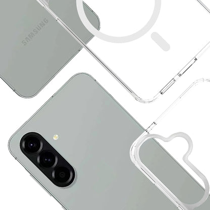 MagSafe Case for Samsung Galaxy A57 5G, 3MK, Armor MagCase, Transparent