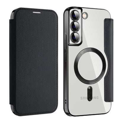 MagSafe Case for Samsung Galaxy S22+ 5G S906, Techsuit, SmartMag Book, Black