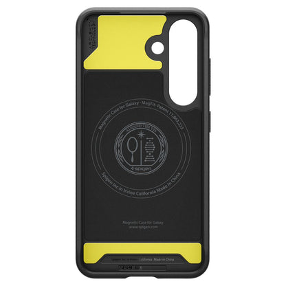 MagSafe Case for Samsung Galaxy S25 S931, Spigen, Rugged Armor, Matte Black ACS08998