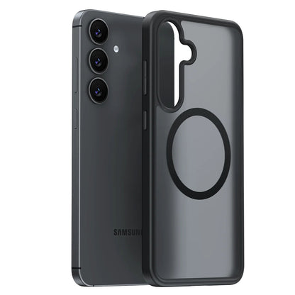 MagSafe Case for Samsung Galaxy S25 S931, Torras, Guardian, Black