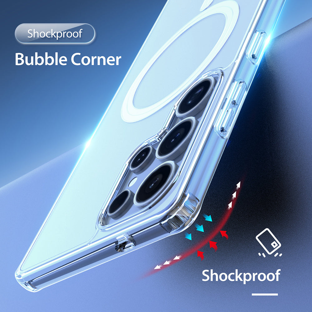 MagSafe Case for Samsung Galaxy S25 Ultra S938, DUX DUCIS, Clear, Transparent