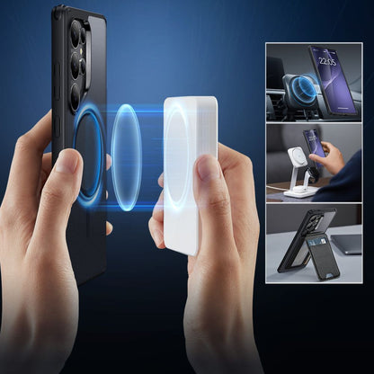 MagSafe Case for Samsung Galaxy S25 Ultra S938, ESR, Classic Hybrid, Satin Black