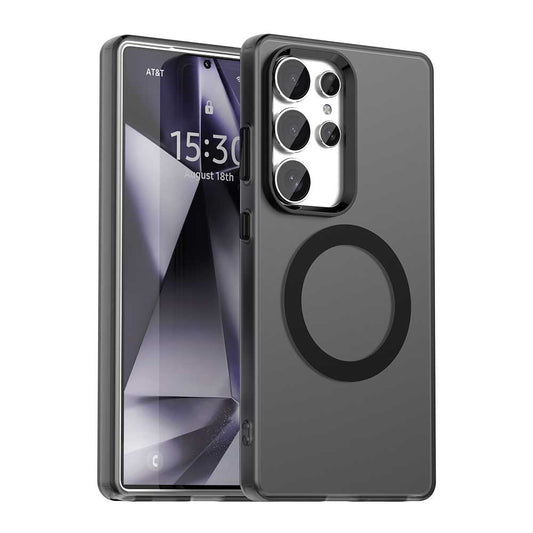 MagSafe Case for Samsung Galaxy S25 Ultra S938, Techsuit, CandyCase, Black