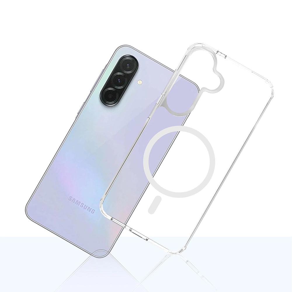MagSafe Case for Samsung Galaxy S26, 3MK, Armor MagCase, Transparent