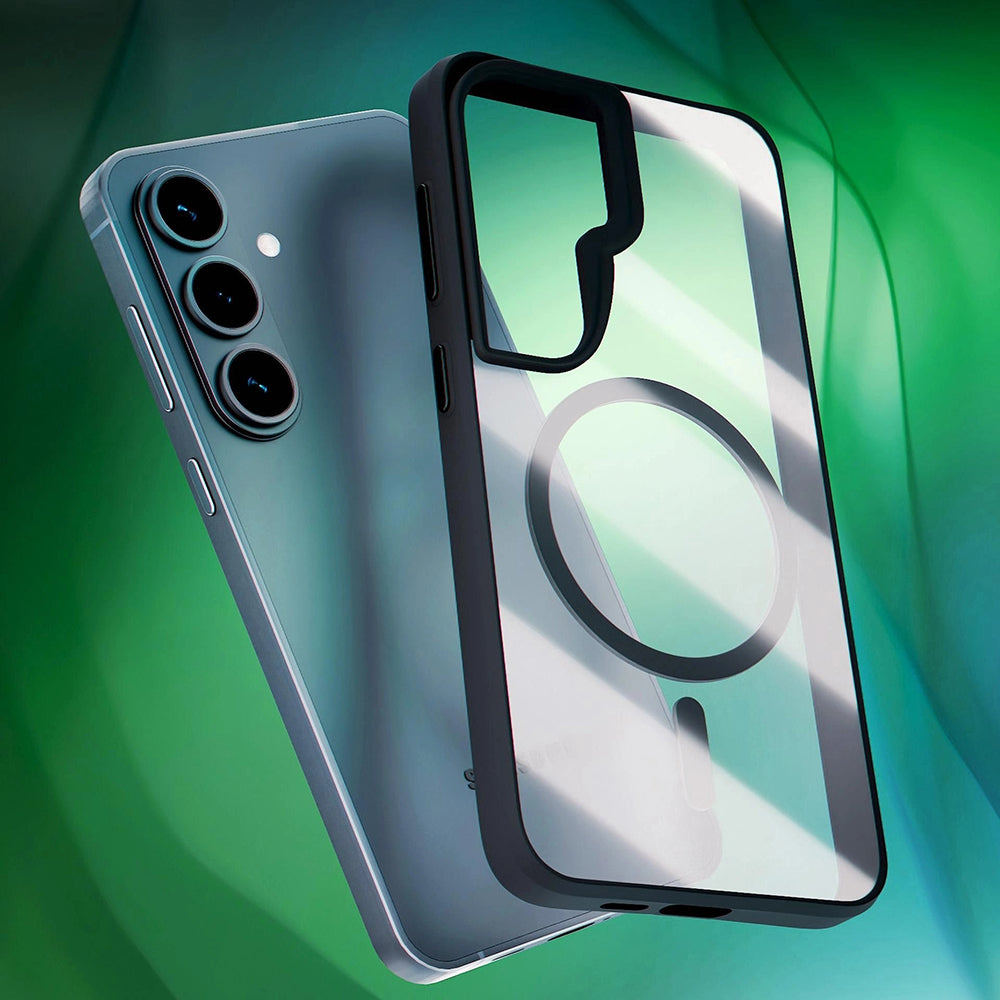 MagSafe Case for Samsung Galaxy S26, 3MK, Satin Armor, Transparent