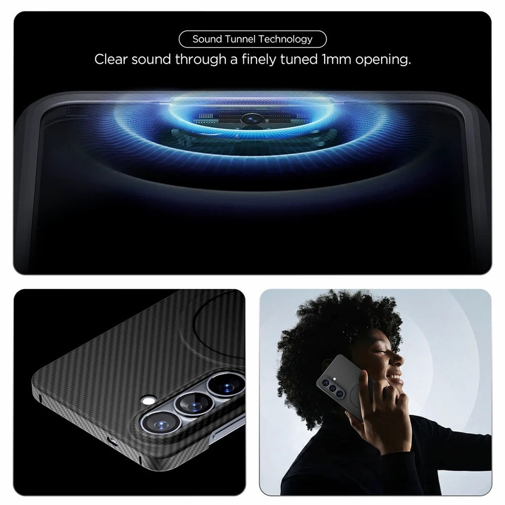 MagSafe Case for Samsung Galaxy S26 S942, Spigen, Air Skin, Black ACS11059