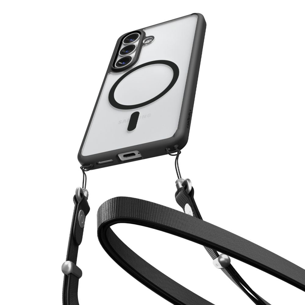 MagSafe Case for Samsung Galaxy S26 S942, Spigen, Ultra Hybrid, Matte Black ACS10735