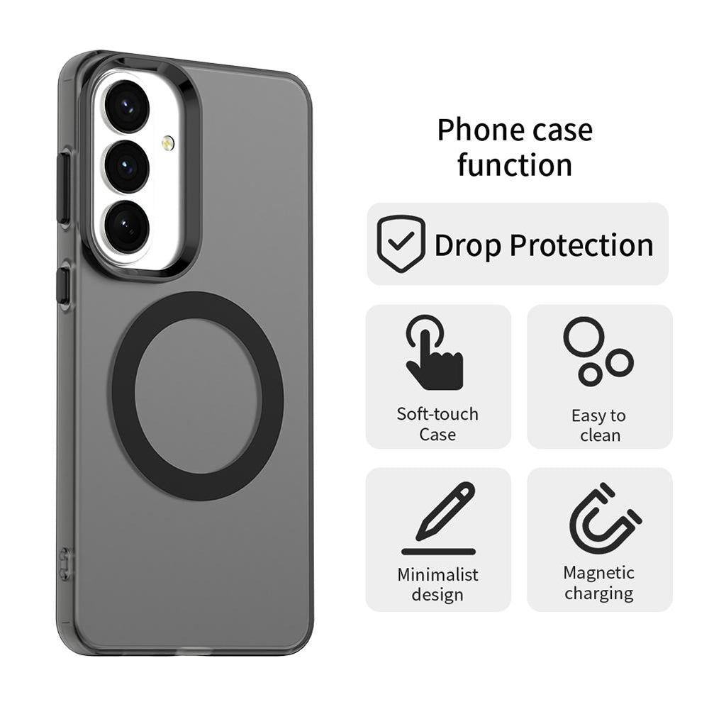 MagSafe Case for Samsung Galaxy S26 S942, Techsuit, CandyCase, Black