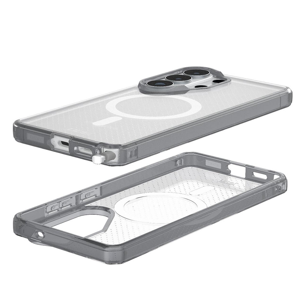 MagSafe Case for Samsung Galaxy S26 Ultra S948, Urban Armor Gear, Dot, Transparent Gray