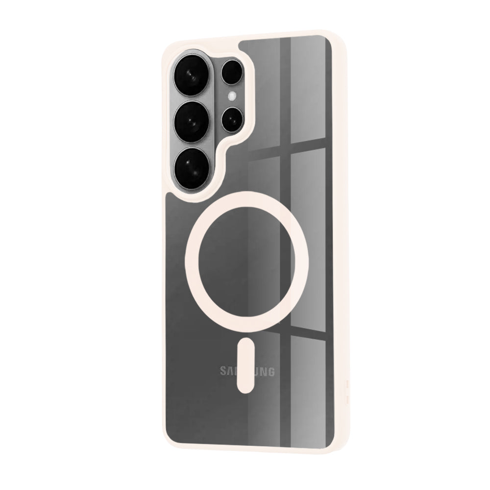 MagSafe Case for Samsung Galaxy S26 Ultra, Techsuit, Pro, Pink