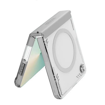 MagSafe Case for Samsung Galaxy Z Flip7 F766, Nillkin, Iceblade, Gray