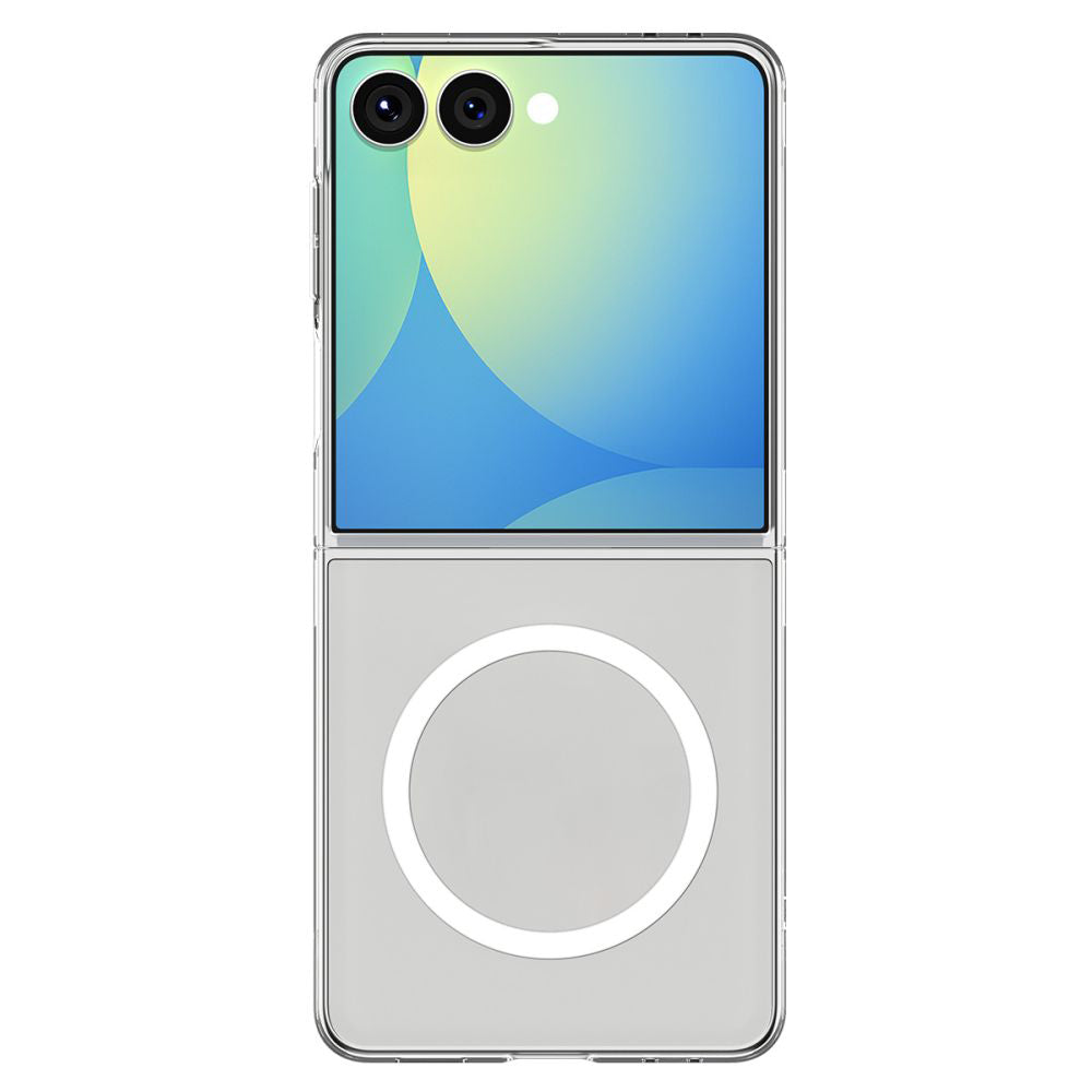 MagSafe Case for Samsung Galaxy Z Flip7 F766, Spigen, Air Skin, Transparent ACS09556