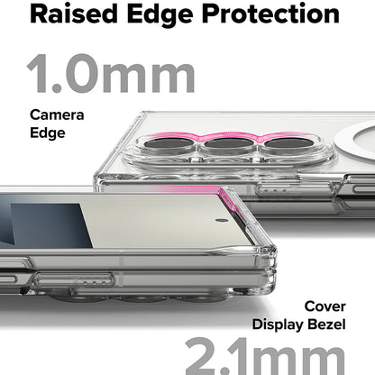 MagSafe Case for Samsung Galaxy Z Fold7 F966, Ringke, Fusion, Transparent