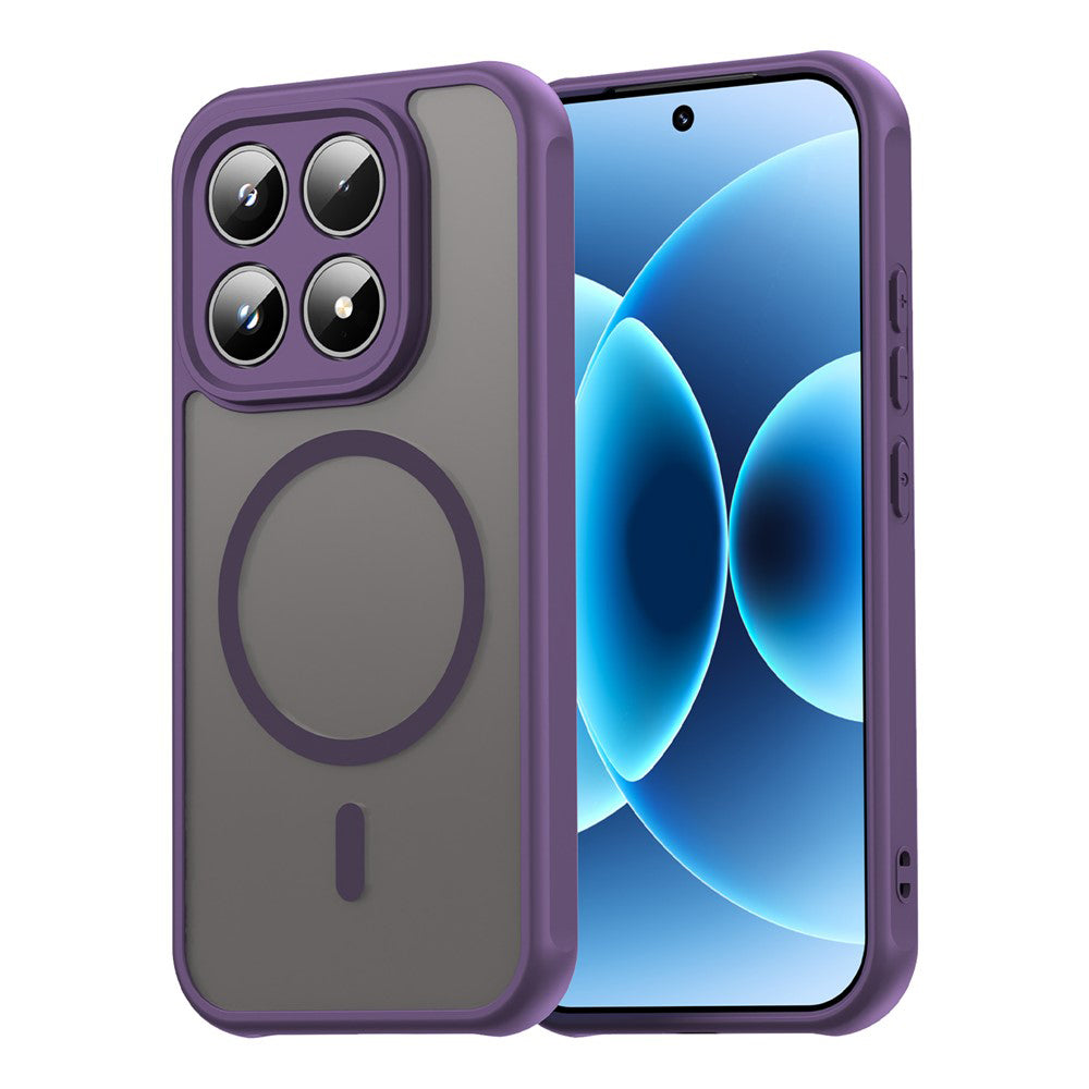MagSafe Case for Xiaomi 17, Techsuit, HaloFrost II, Purple