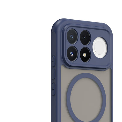 MagSafe Case for Xiaomi Poco F9 Pro, Techsuit, HaloFrost II, Navy Blue