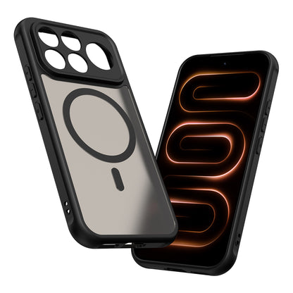 MagSafe Case for Xiaomi Poco F9 Ultra, Techsuit, HaloFrost II, Black