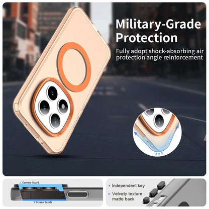 MagSafe Case for Xiaomi Poco M8 Pro / Redmi Note 15 Pro+ 5G, Techsuit, CandyCase, Orange