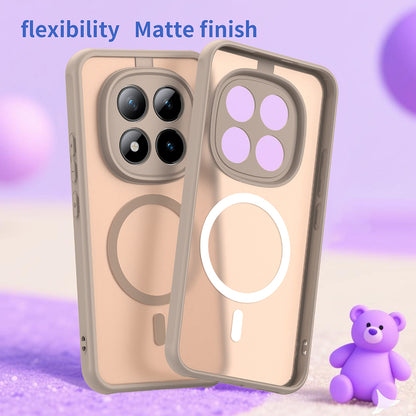 MagSafe Case for Xiaomi Poco M8 Pro / Redmi Note 15 Pro+ 5G, Techsuit, HaloFrost II, Gold