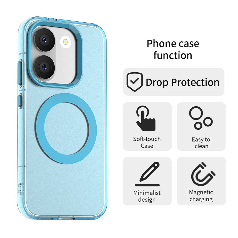 MagSafe Case for Xiaomi Poco X8 Pro, Techsuit, CandyCase, Blue