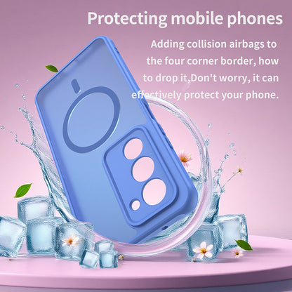 MagSafe Case for Xiaomi Redmi 15 5G / 15 4G, Techsuit, HaloFrost II, Blue