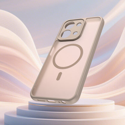 MagSafe Case for Xiaomi Redmi 15C 5G / 15C 4G, Techsuit, HaloFrost II, Gold