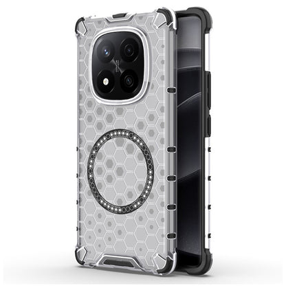 MagSafe Case for Xiaomi Redmi Note 14 Pro+ 5G, Techsuit, HoneyComb Shield, White