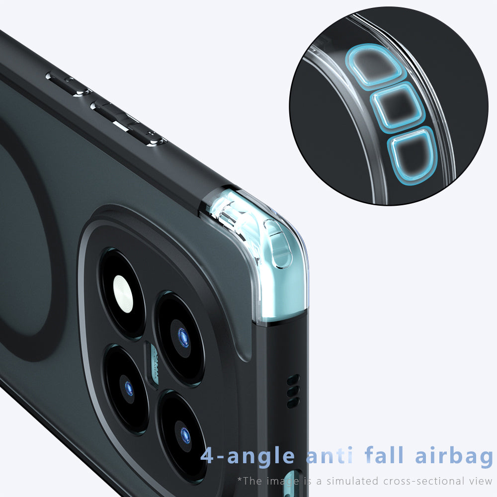 MagSafe Case for Xiaomi Redmi Note 15 Pro 5G, Techsuit, PureFrost, Satin Black