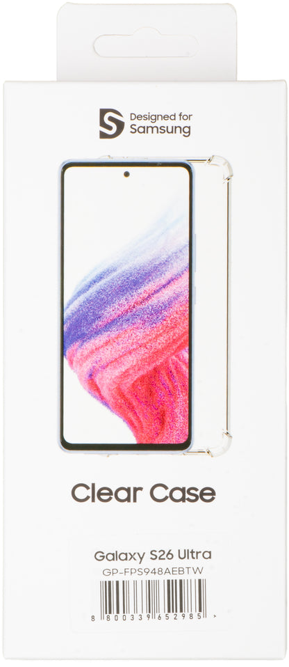 Mobeen Case by Samsung for Samsung Galaxy S26 Ultra S948, Transparent GP-FPS948AEBTW