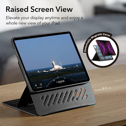 Case for Apple iPad Air 11 (2026) / iPad Air 11 (2025) / Air 11 (2024) / Air (2022) / Air (2020), ESR, Shift, Black