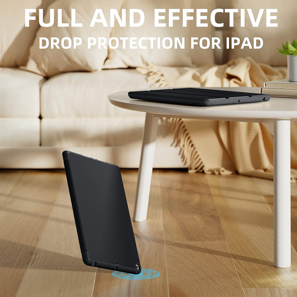 Case for Apple iPad Air (2019) / Pro 10.5 (2017), Techsuit, Flex Trifold, Black