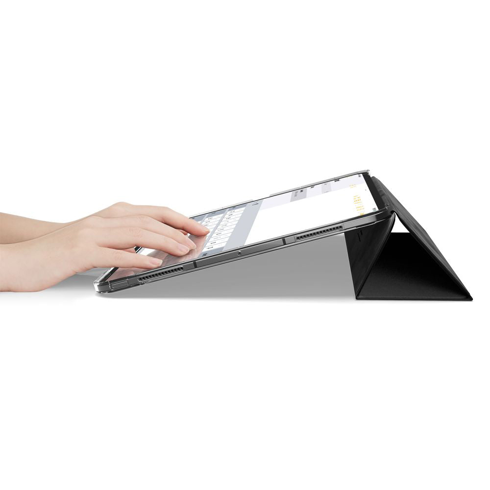 Case for Apple iPad Pro 13 (2024), Spigen, Liquid Air Folio, Black ACS09439