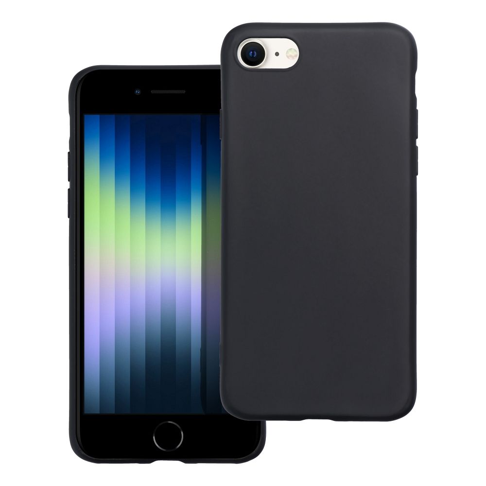 Case for Apple iPhone SE (2022) / SE (2020) / 8 / 7, OEM, Matt, Black